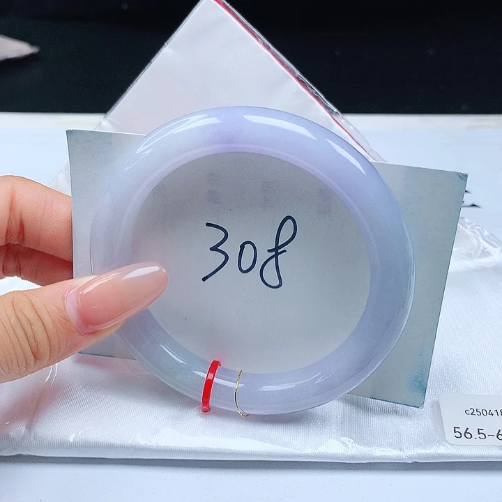 翡翠手镯未镶嵌56+圆条