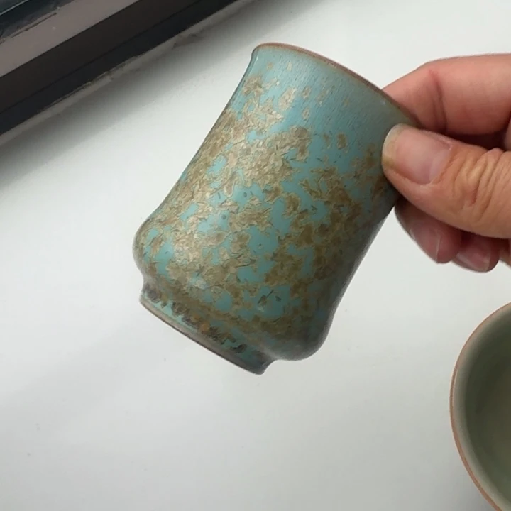 粒***苦陶盖碗钧瓷单杯精品系列