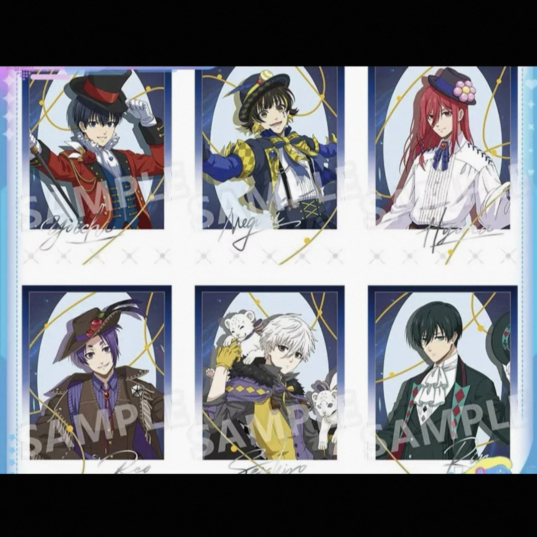大清仓 【正版日谷】蓝色监狱 马戏团ver 拍立得卡片 盲盒