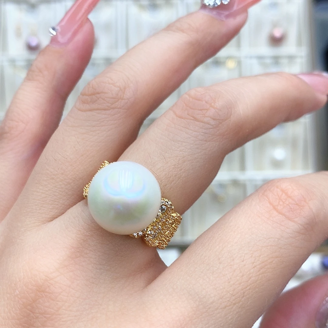 淡水珍珠合金颈饰