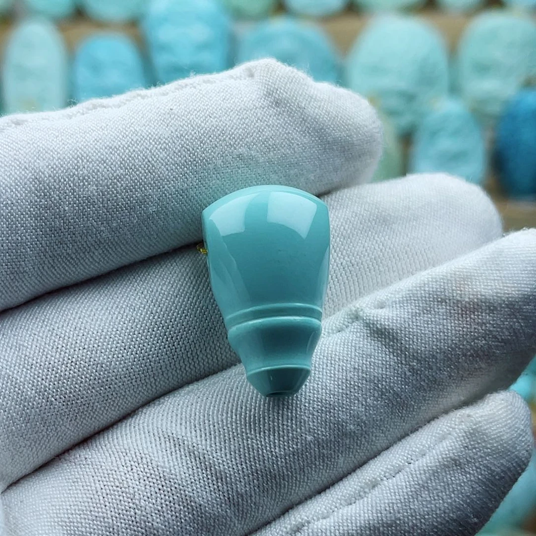 未镶嵌绿松石珠宝奇石12mm+