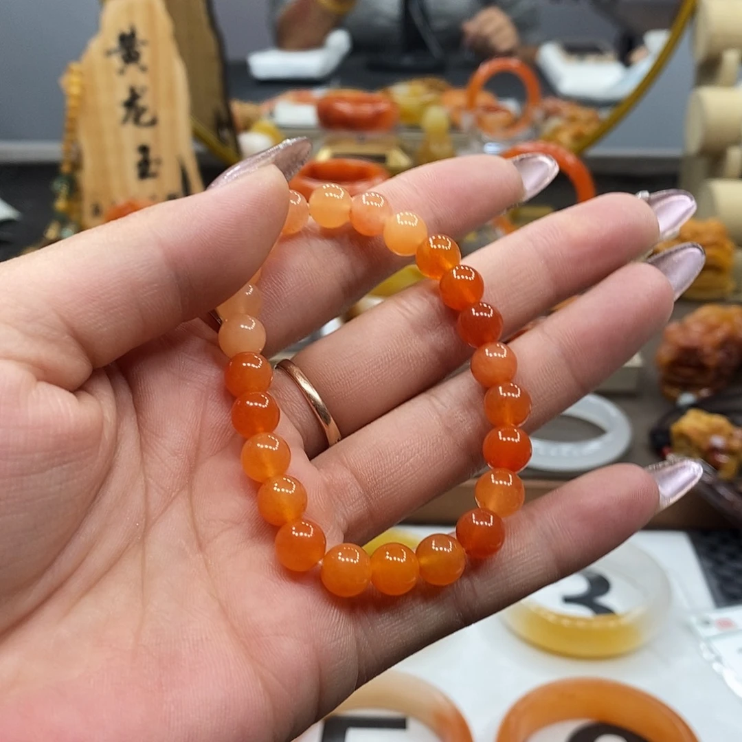未镶嵌手链石英岩玉