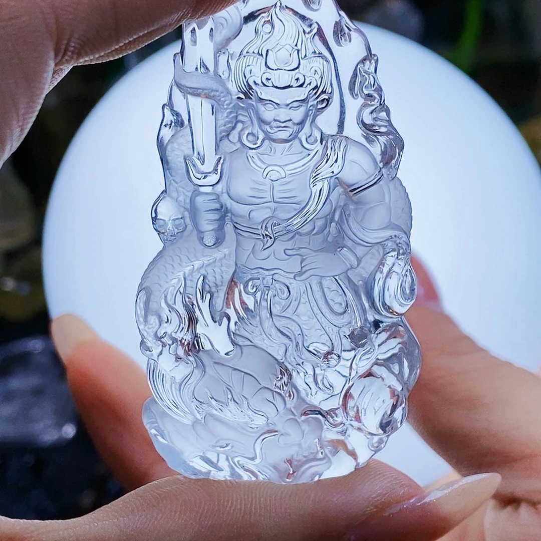 未镶嵌颈饰水晶沉***弹吊墜