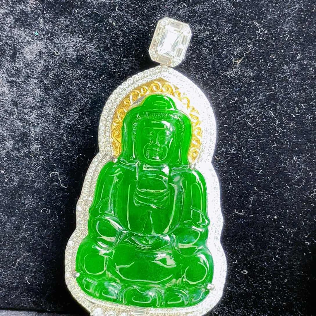 翡翠吊坠(不含链)未镶嵌
