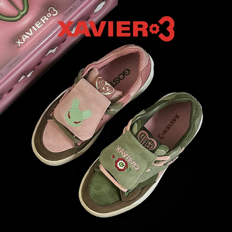 Xavier3&GOSTLAB联名鸳鸯鞋明星同款板鞋百搭潮鞋男女鞋