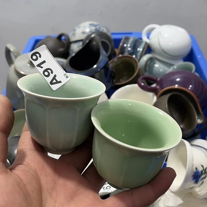 茶具默认微瑕瓷器、茶具、壶、摆件，介意勿拍
