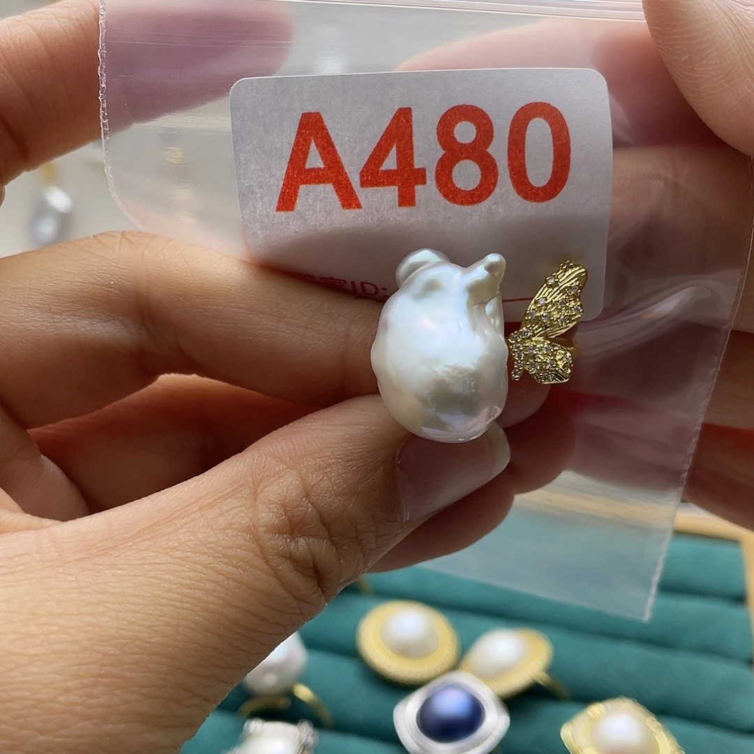 未镶嵌天然珍珠淡水珍珠