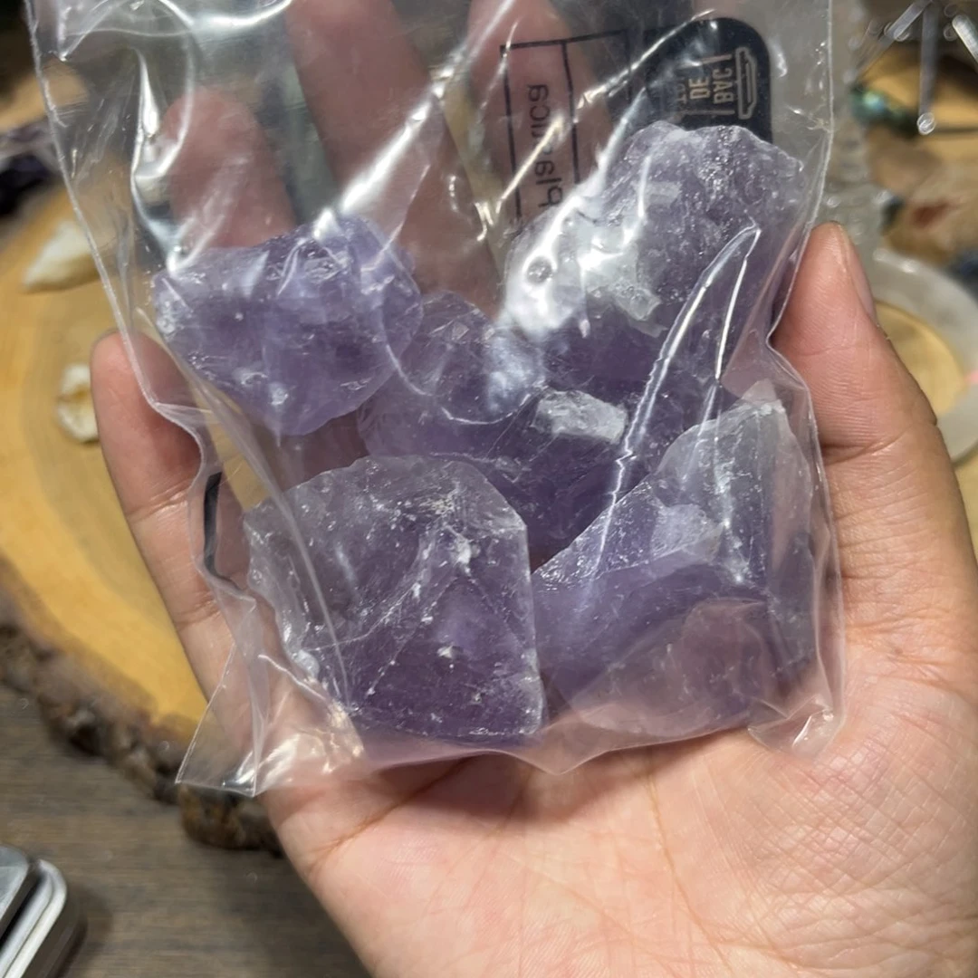 水晶珠宝半成品未镶嵌200克多样性发其一