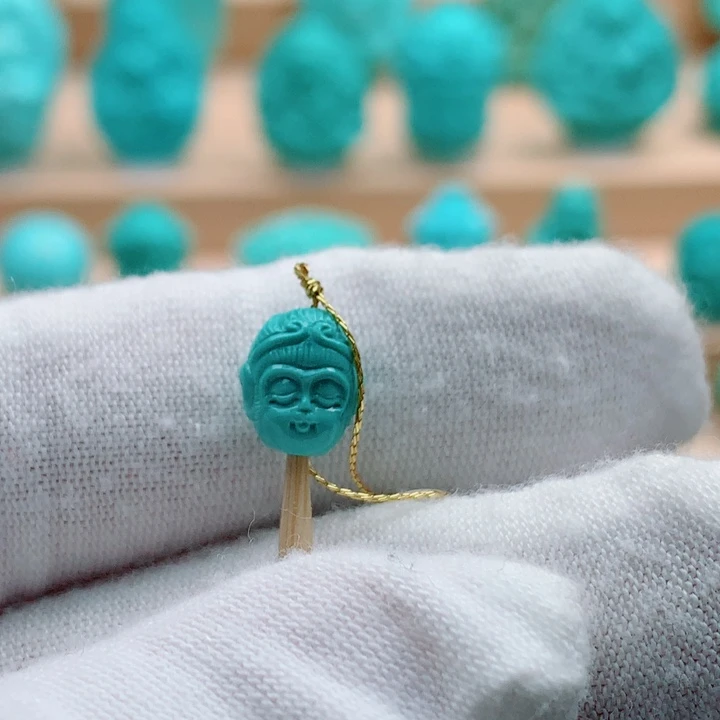 绿松石未镶嵌配饰