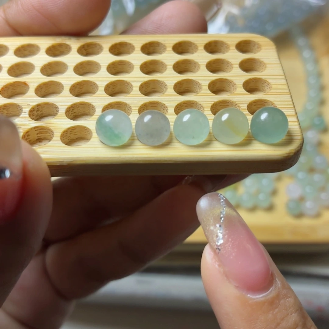 未镶嵌定制翡翠翡翠珠链