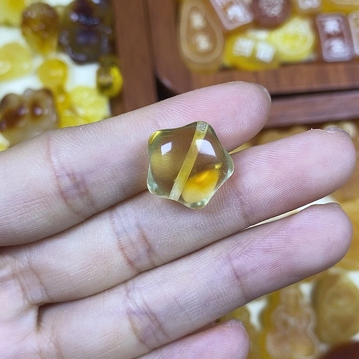 吊坠橄榄核星星46