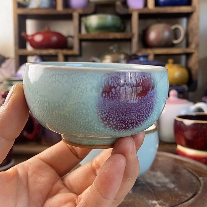 中国神后钧瓷茶具