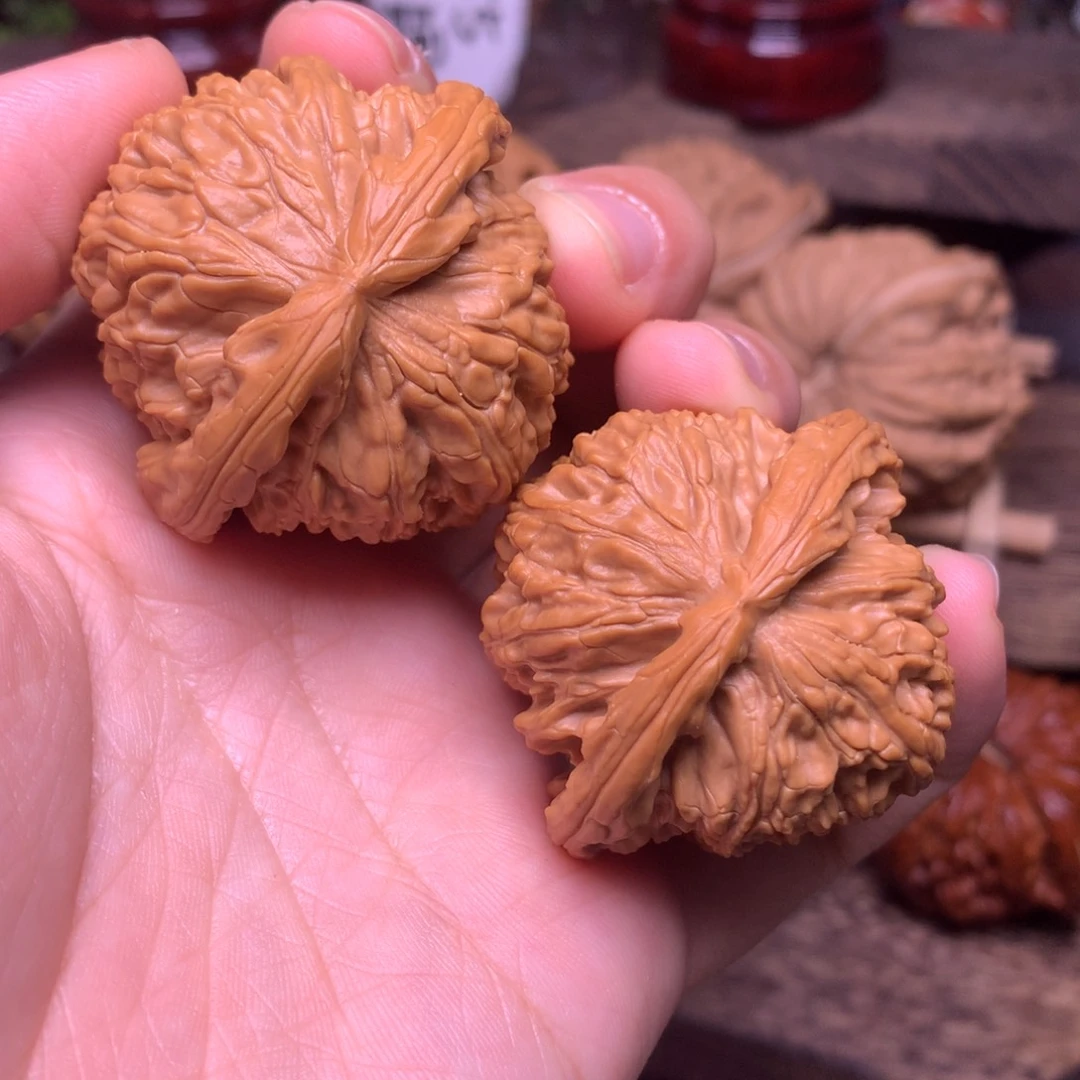 吊坠文玩核桃42白狮子