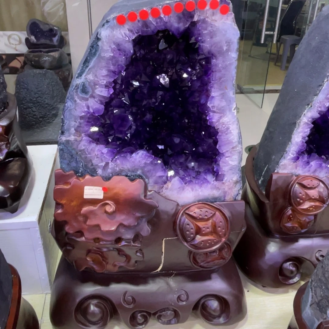 未镶嵌大型摆件（非配饰）紫晶
