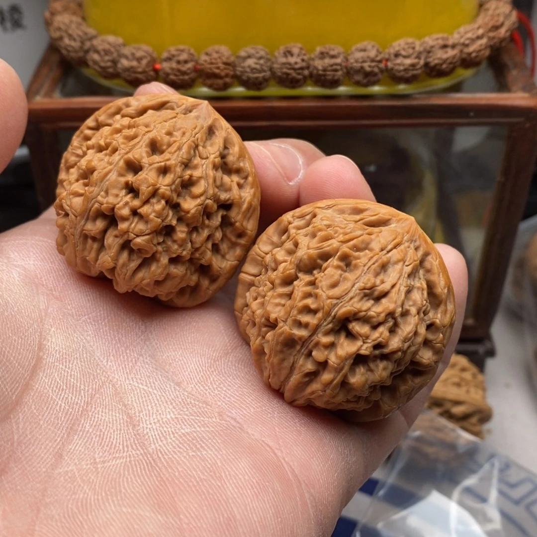 核桃把件水*四零水龙纹