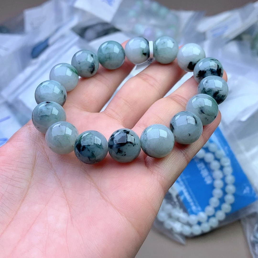 未镶嵌手串定制翡翠手串
