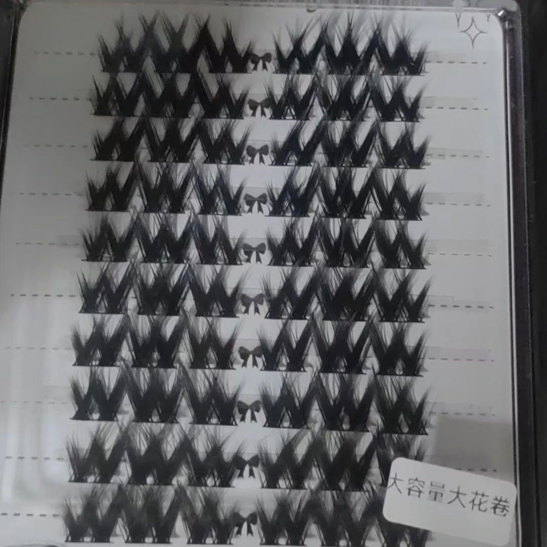 狐猫系浓密卷翘眼尾拉长斜飞狐狸眼免胶假睫毛