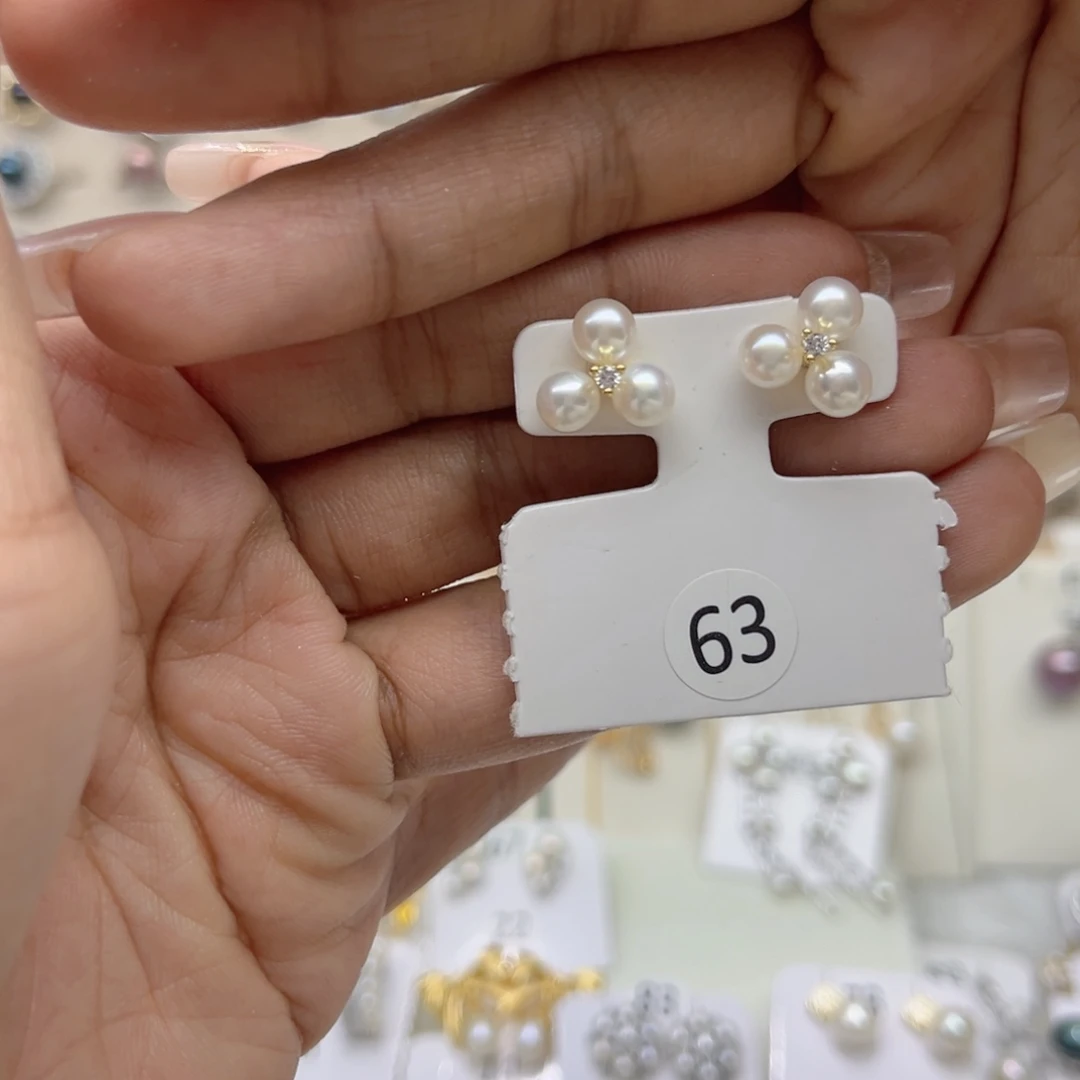 h***i戒指合金淡水珍珠