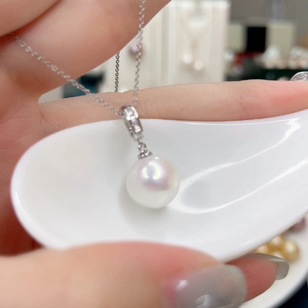 淡水珍珠合金吊坠(赠链)