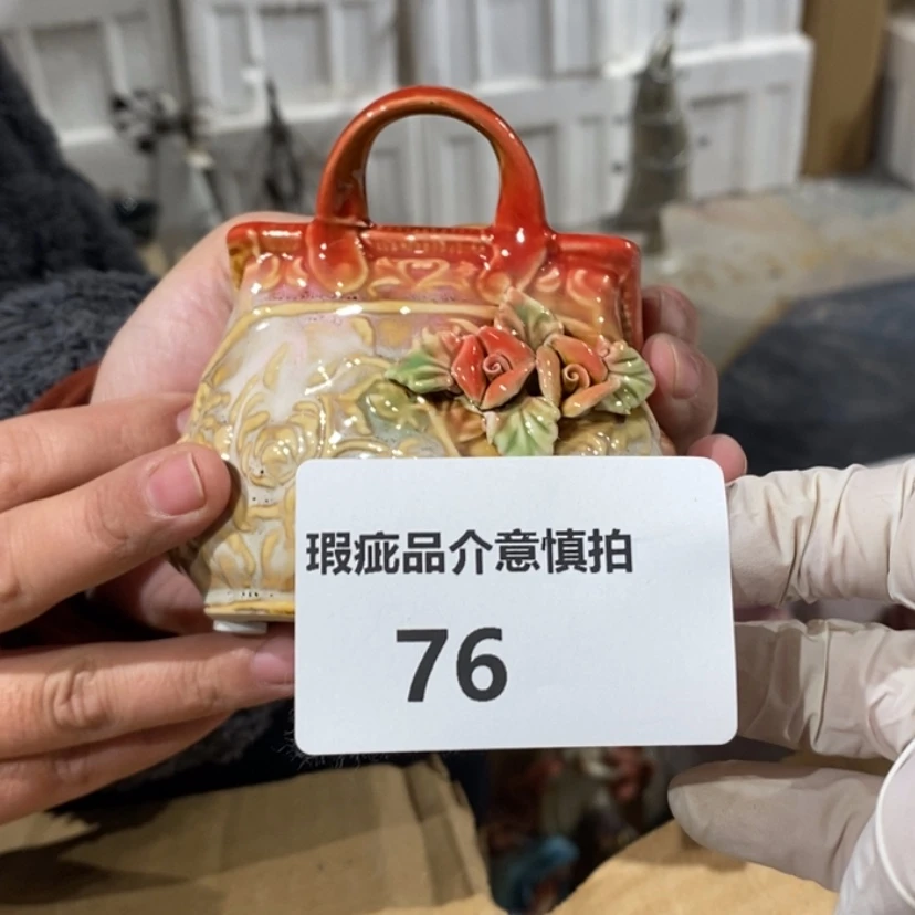 【闪购商品】摆件一****毒陶瓷摆件瑕疵特卖
