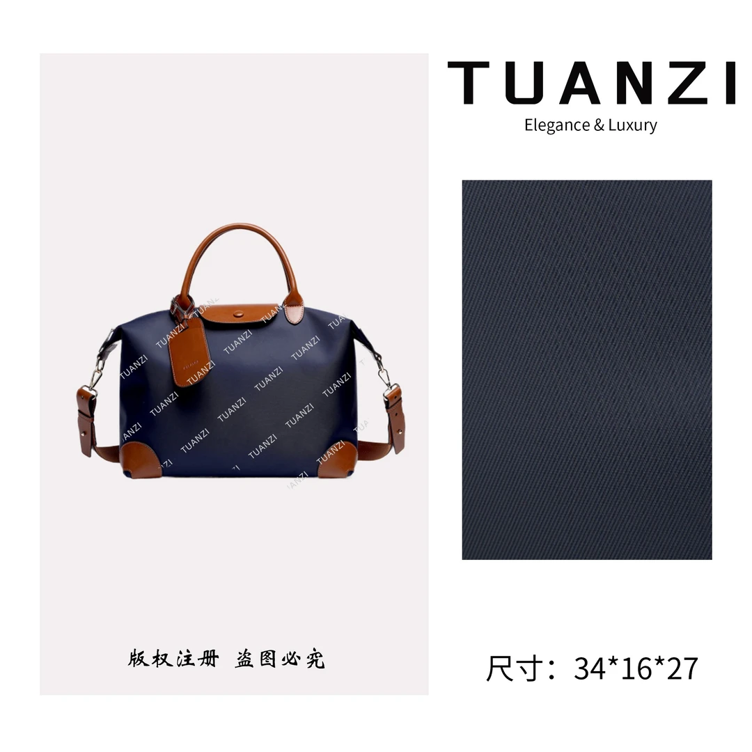 【高端玩家】大容量托特单肩斜挎女包 RC-25225-蓝色