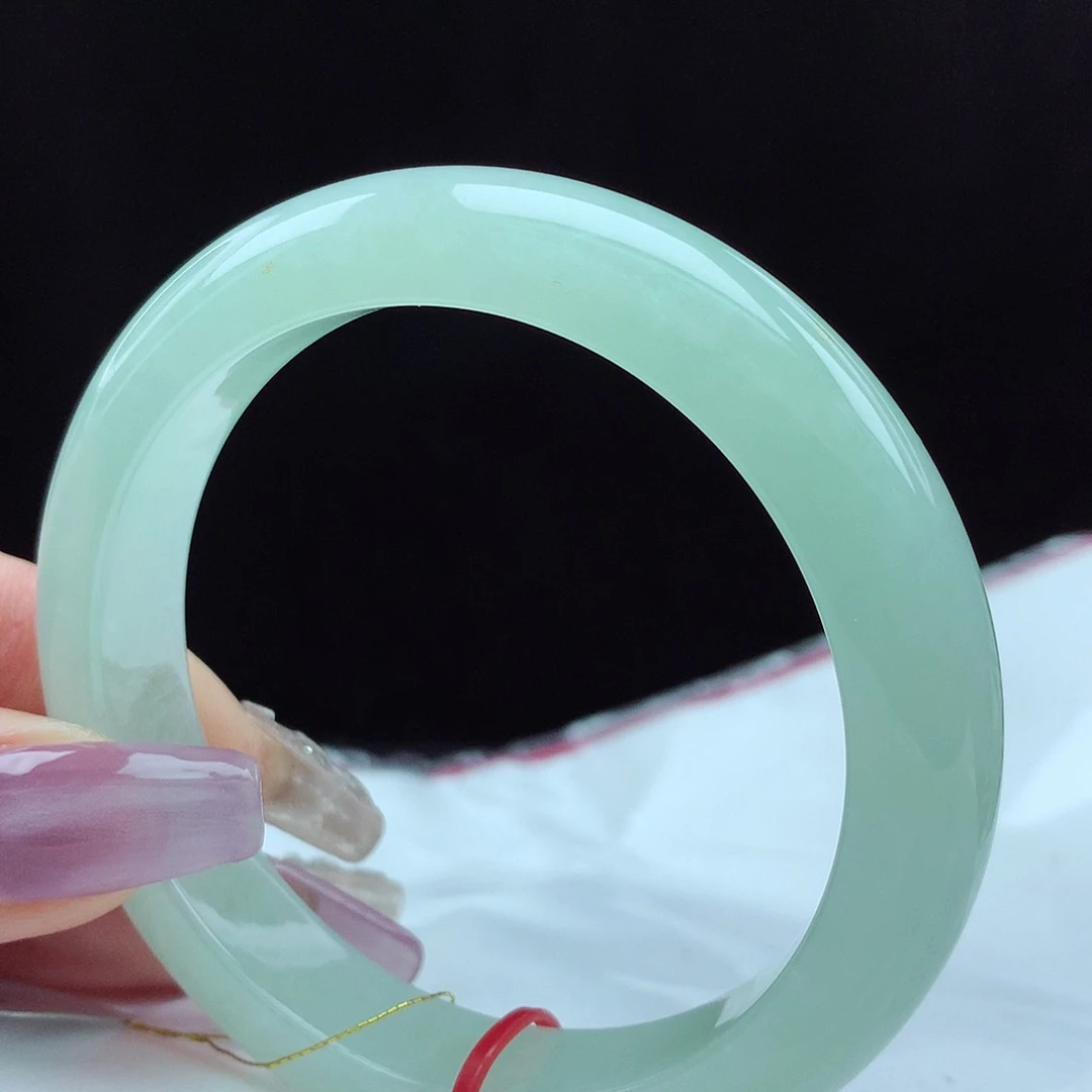 翡翠手镯未镶嵌58圈3764