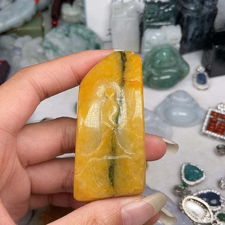 颈饰未镶嵌翡翠翡翠