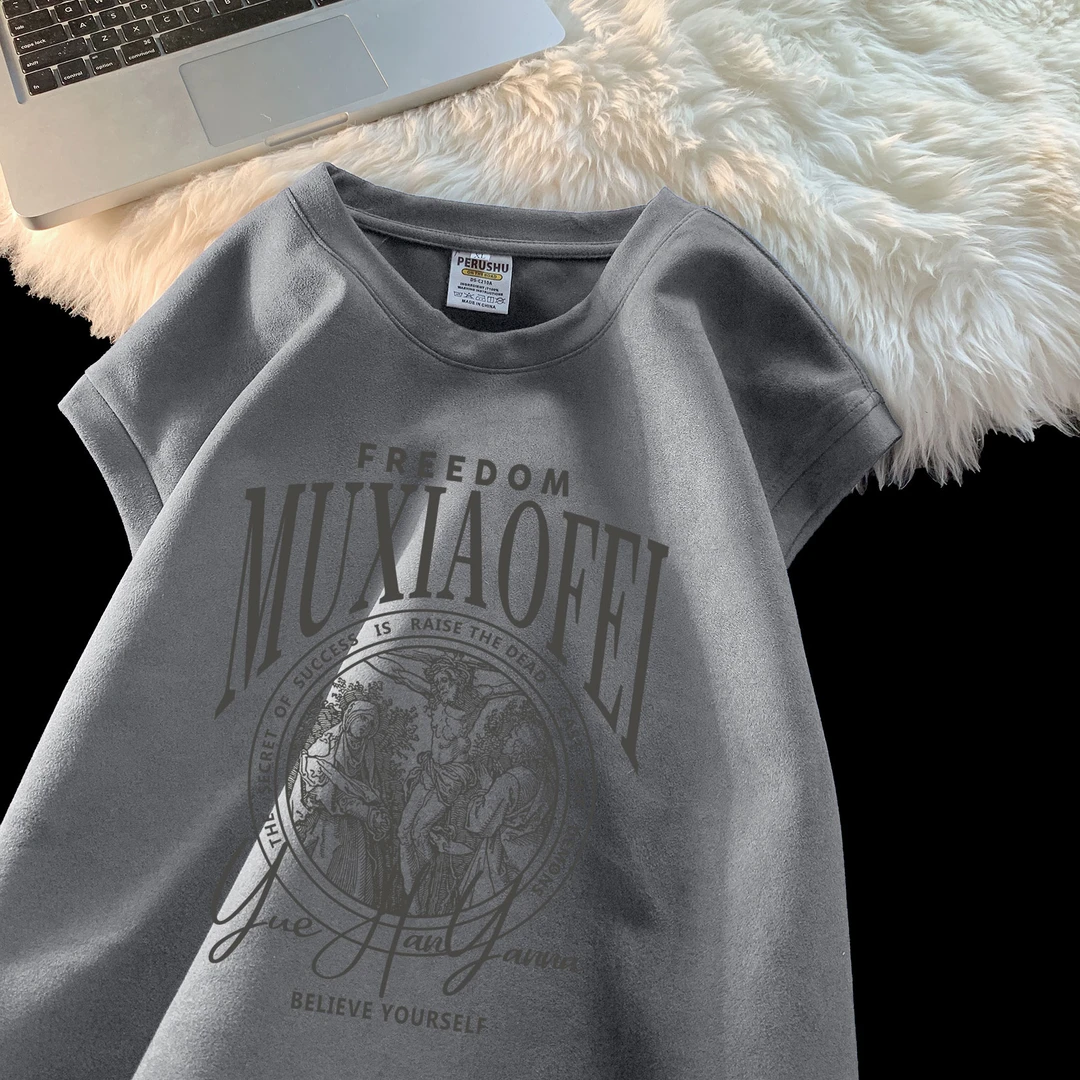 美式复古夏季圆领青春活力背心宽松休闲韩版背心ins运动情侣百搭