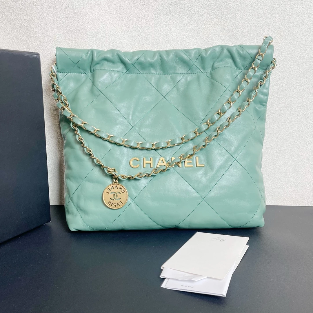 95新 Chanel/香奈儿 98新 奢总管/小号22bag/芯片