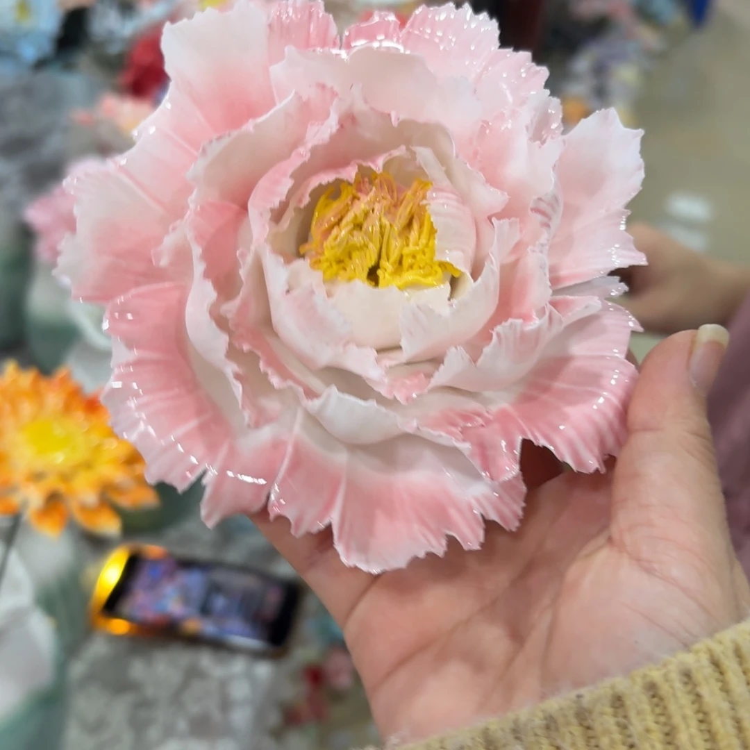 瑕疵32319 陶瓷花拍满20元发货，退款拉黑