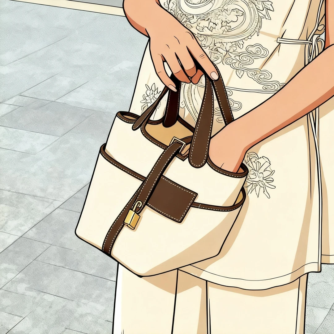 姜小青私定【cargo 篮子包】升级版手工轻奢水桶包手提女包【117】