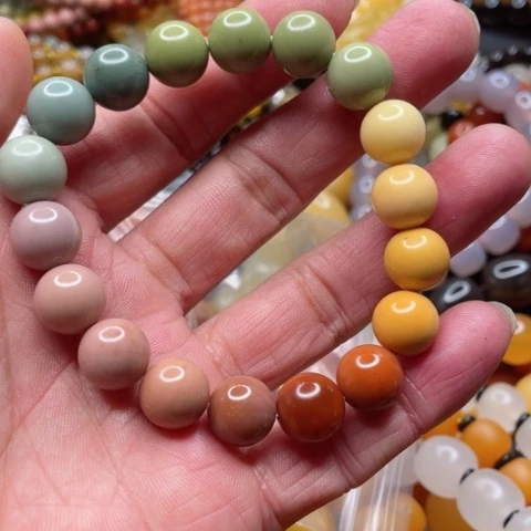 石英质玉手链合金6***1