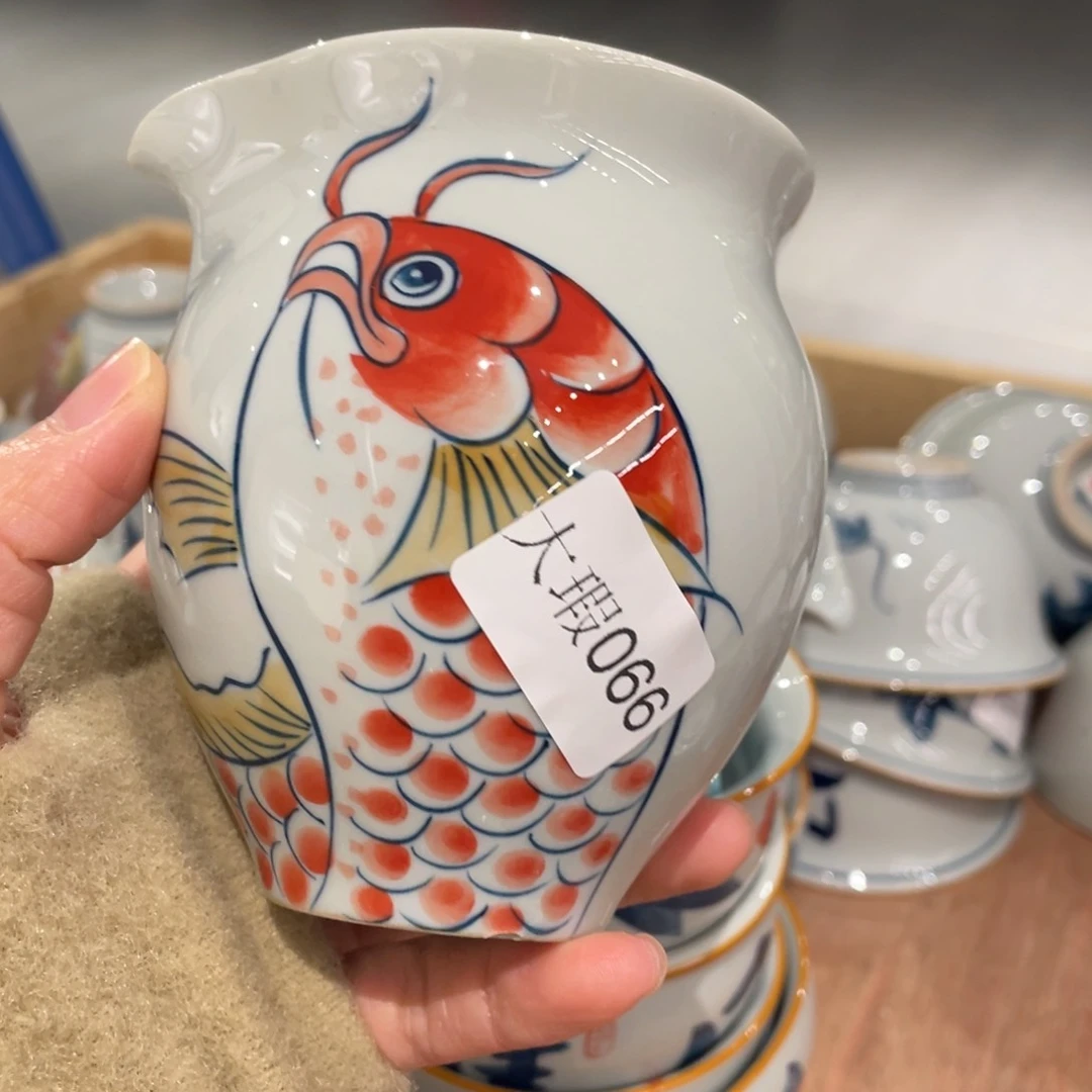 有瑕釉下彩纯手绘