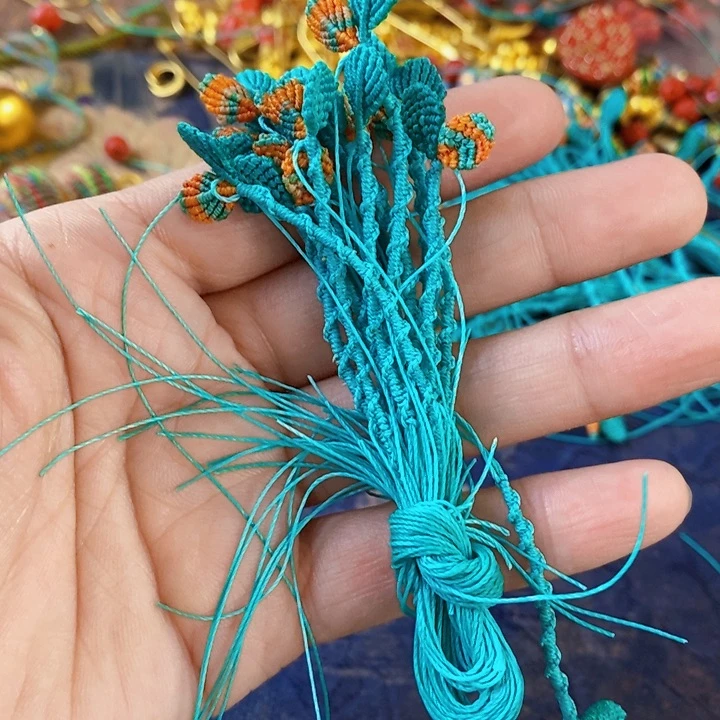 彩*一墨手作编绳配件