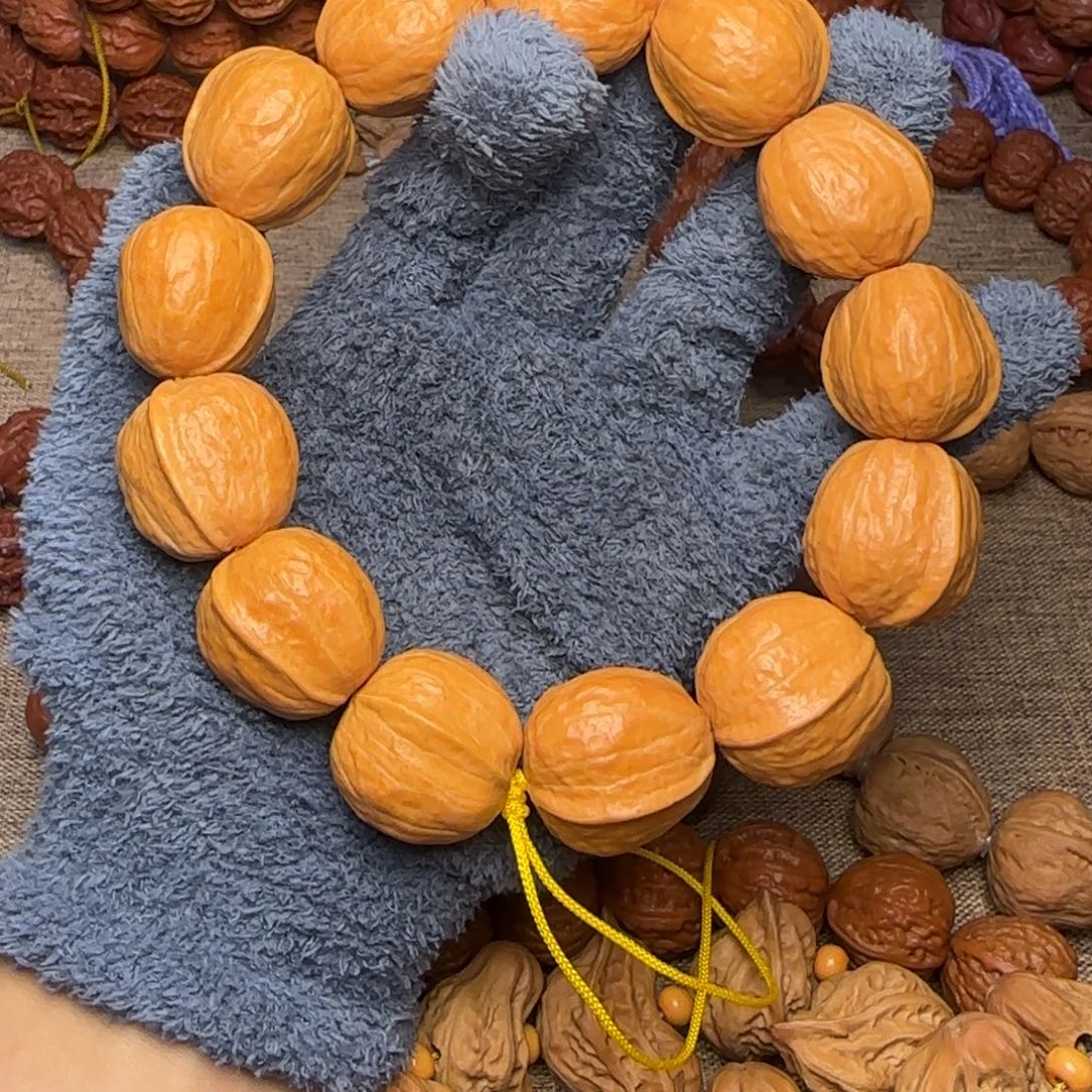 苦***修吊坠文玩核桃木鱼