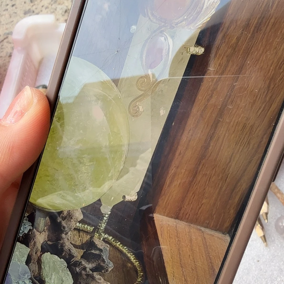 烟晶手链银S925镶嵌?****?金色架子