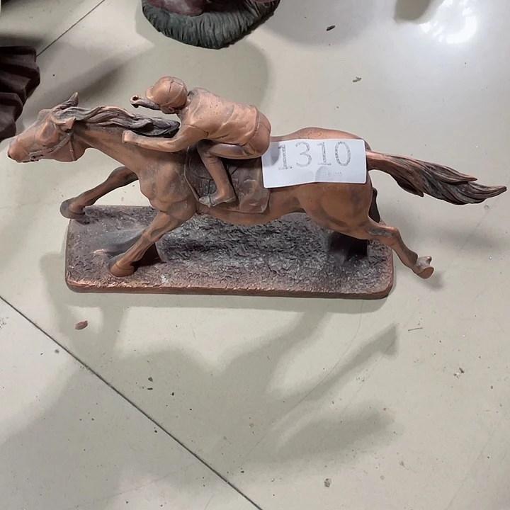 摆件袋**米孤品老货微瑕瓷