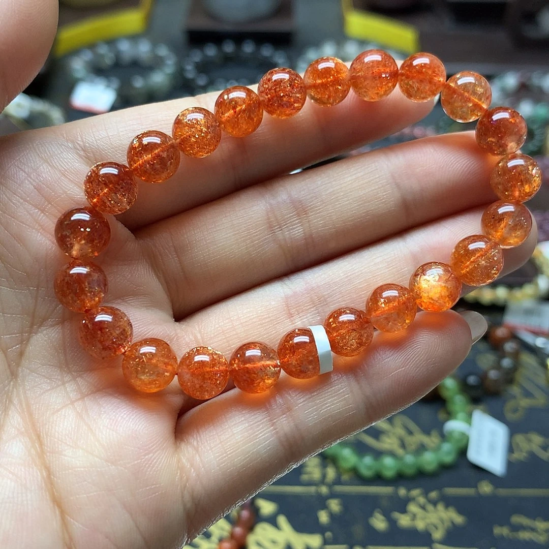 未镶嵌手链日光石手链