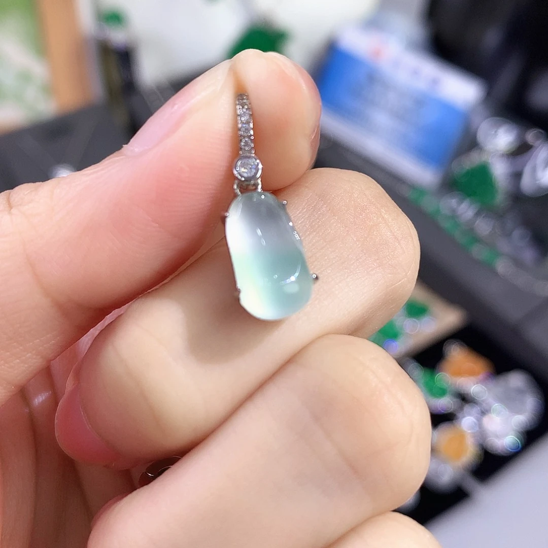 银S925镶嵌颈饰玛瑙/玉髓