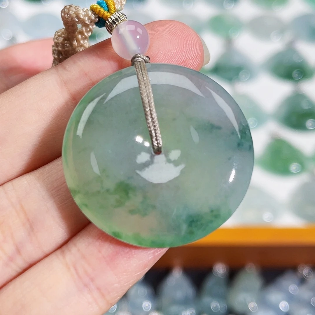颈饰未镶嵌翡翠吊坠