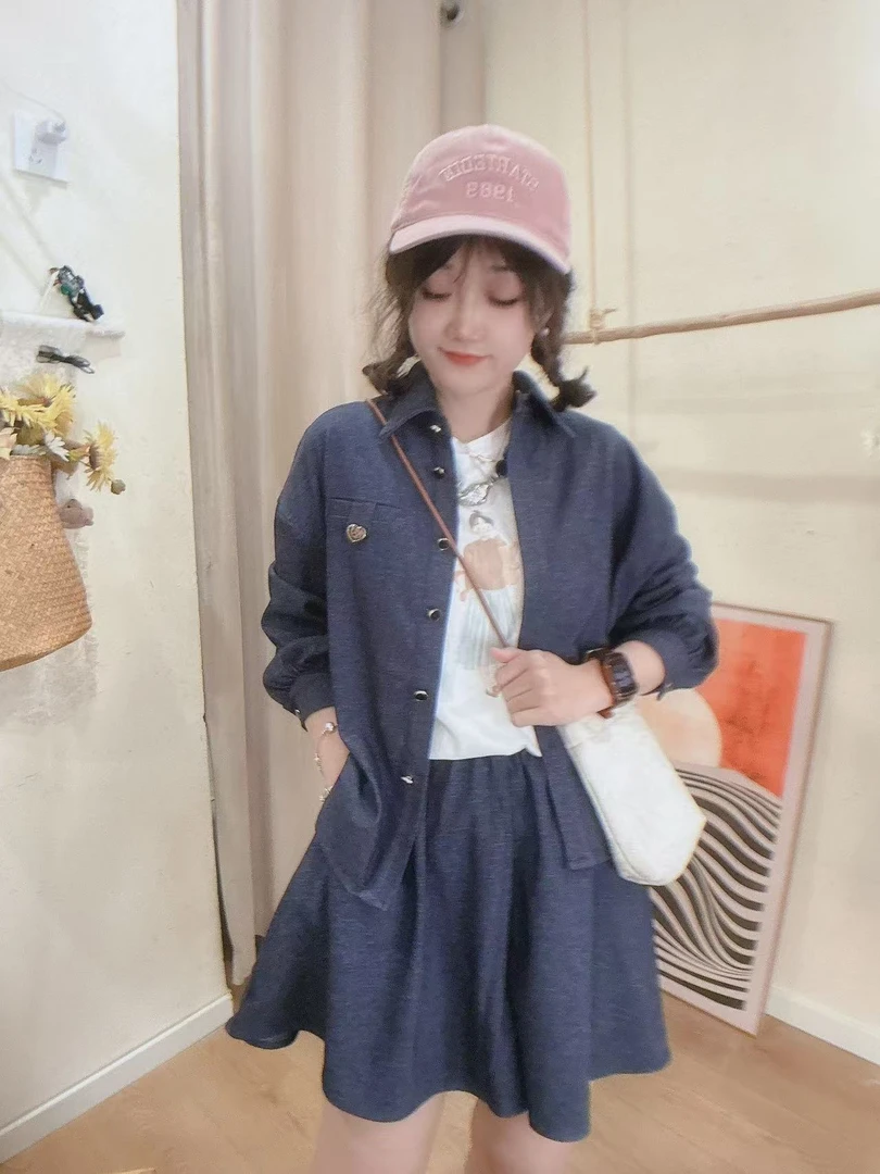 【潇洒小姐】春游出行洋气女装外套短裤套装介意瑕疵慎拍