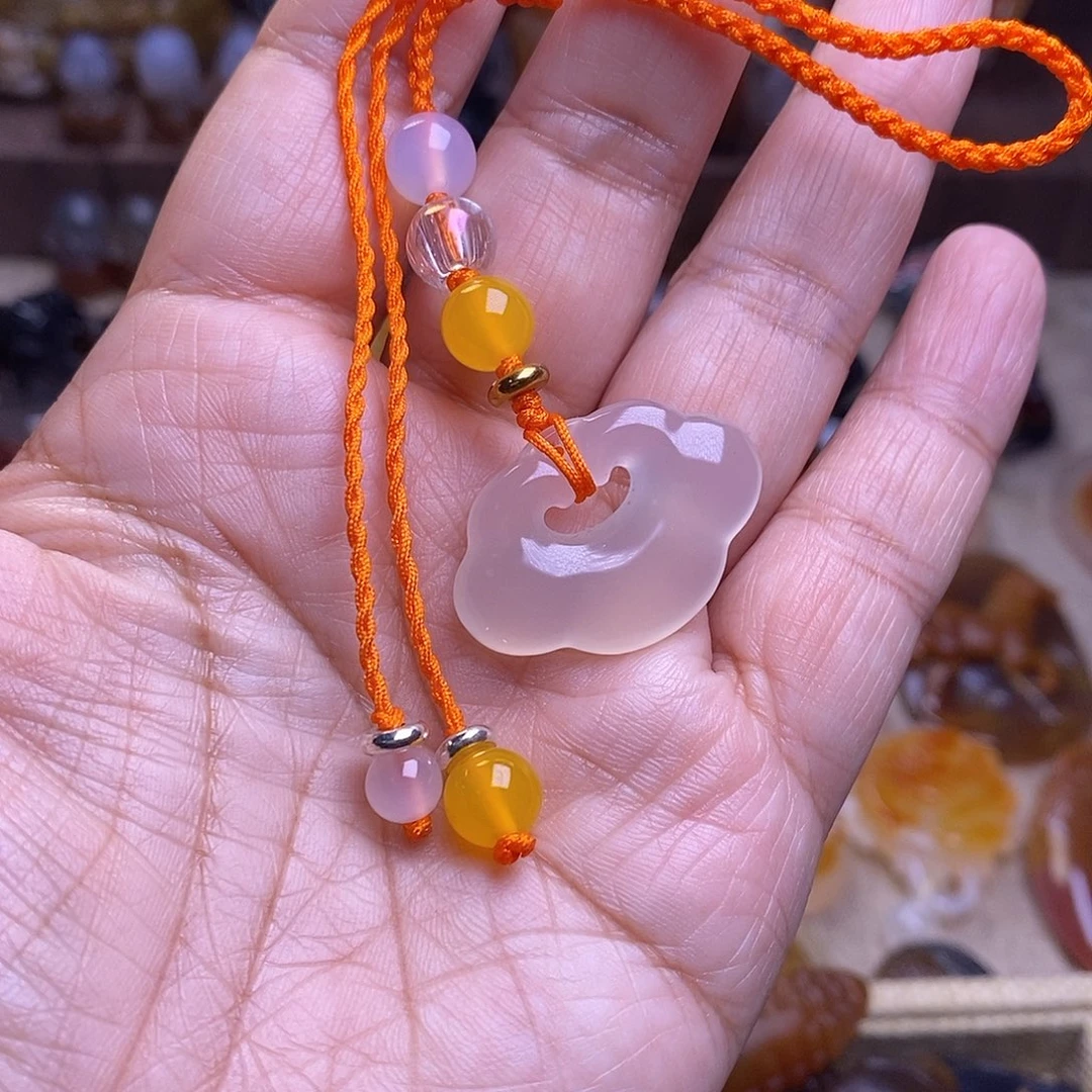 玛瑙/玉髓未镶嵌颈饰