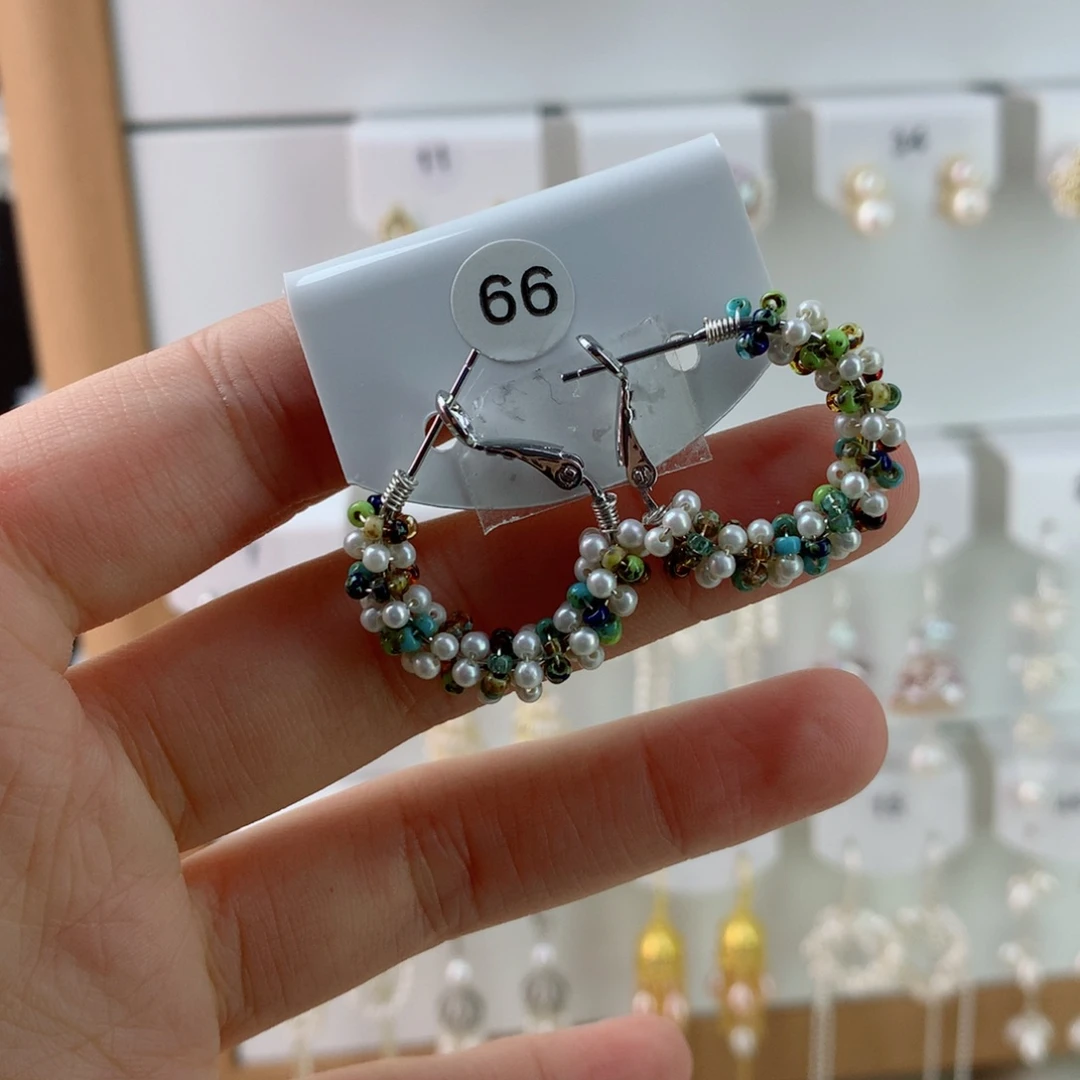 未镶嵌耳饰淡水珍珠