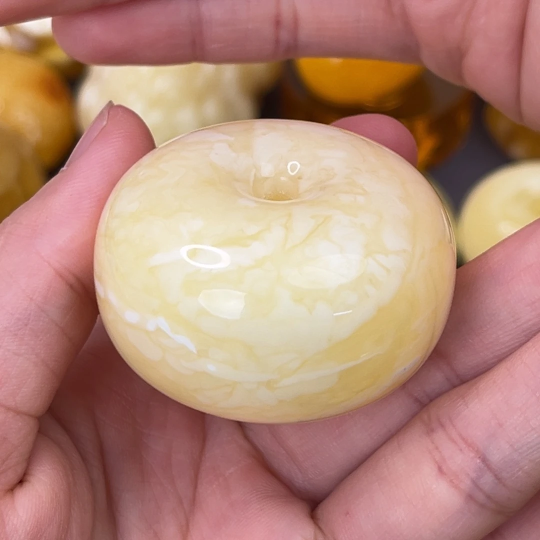 未镶嵌琥珀珠宝奇石?****龙虎皮扣子