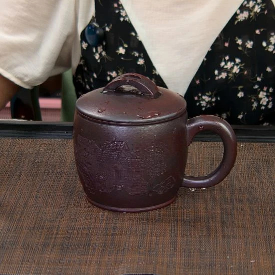 茶杯紫砂高货放漏