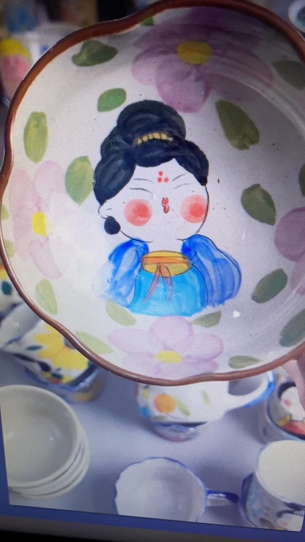 手工高温釉下彩陶瓷