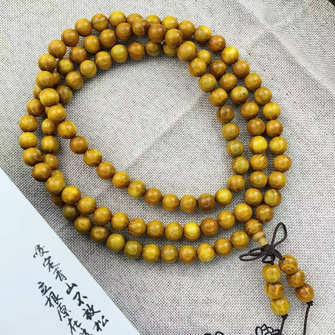 8*8MM黄金檀多圈百搭男女文玩手串 Q-0024