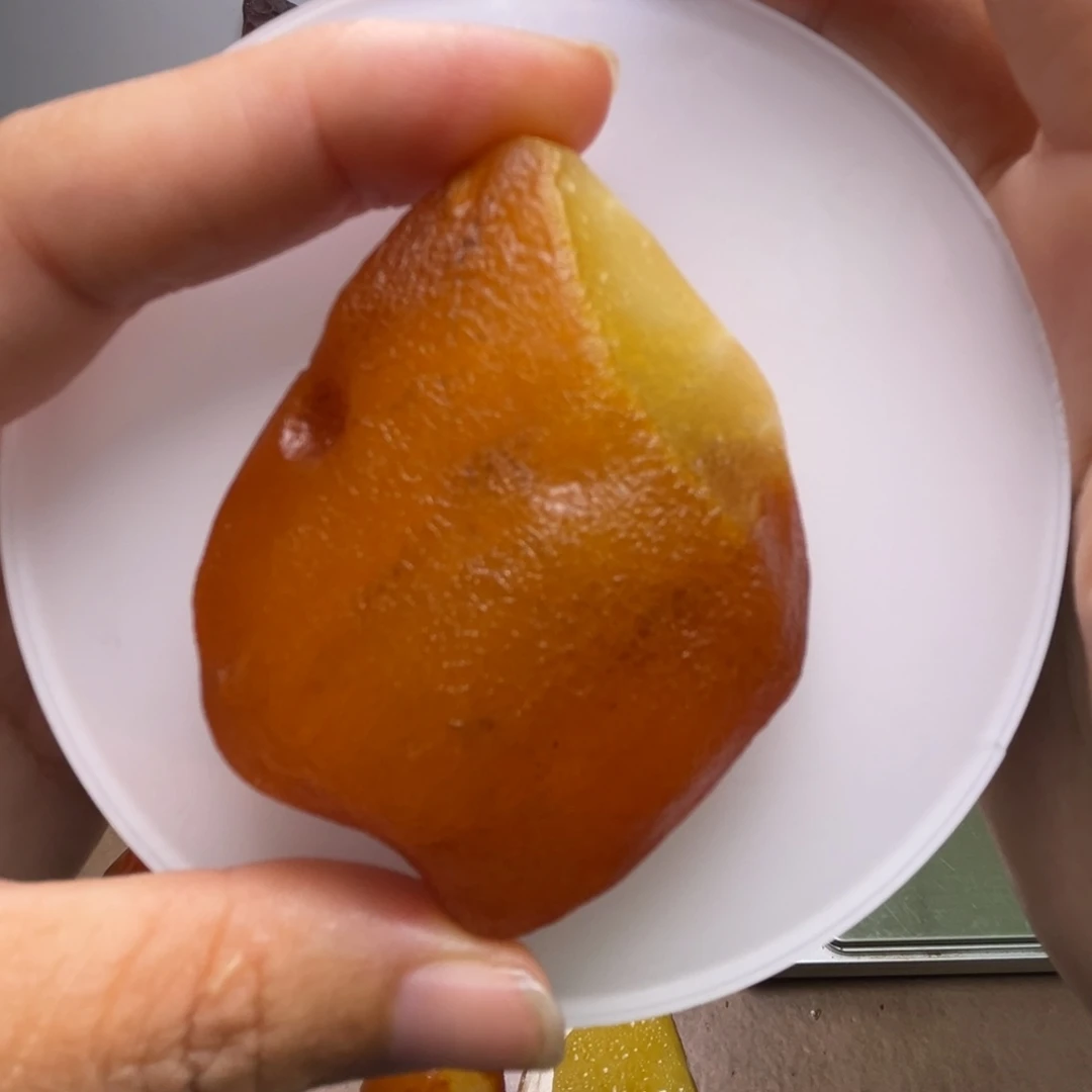 定制琥珀未镶嵌琥珀蜜蜡原石定制有瑕