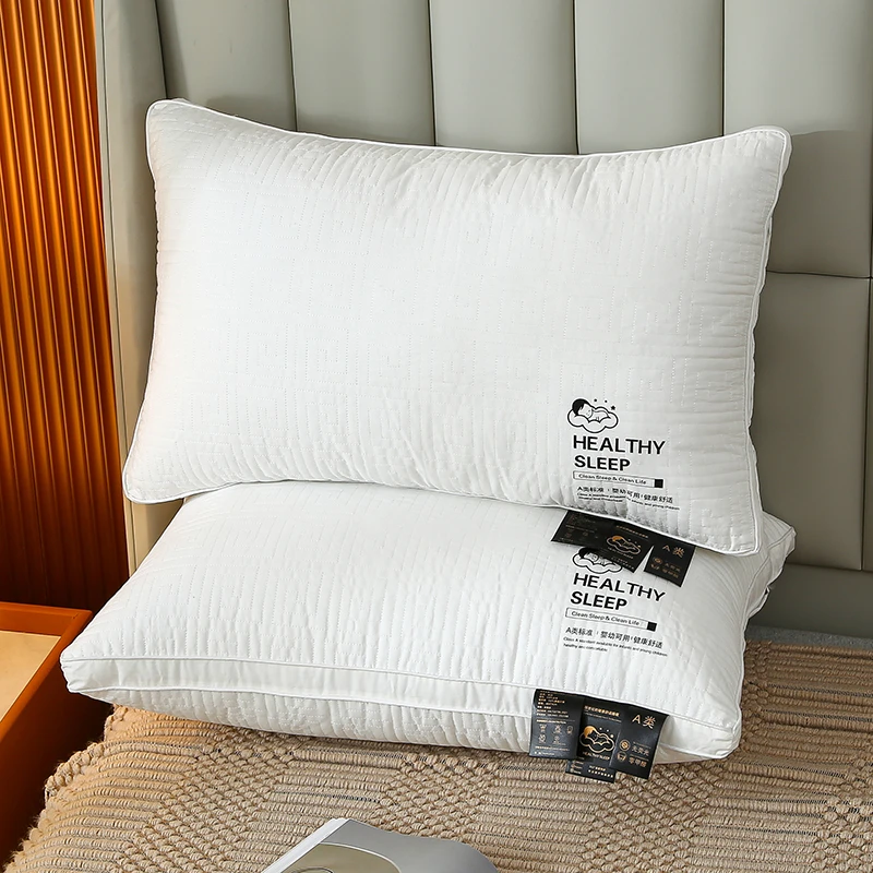 全棉枕头护颈助眠酒店单人纯棉枕芯家用成人婴幼儿睡觉专用