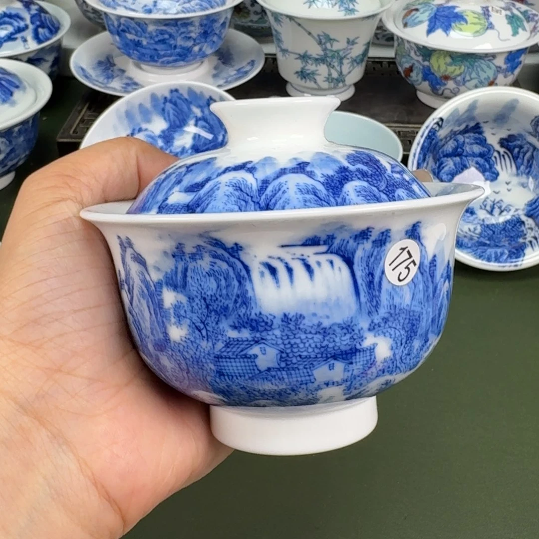 景德镇景德镇纯手工手绘茶器蒙蒙175